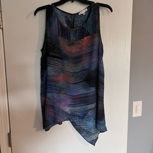 Spense - sleeveless asymmetrical blouse